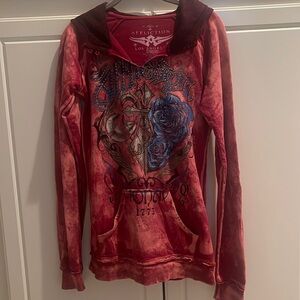 Affliction Hoodie Sweatshirt